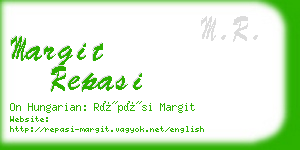 margit repasi business card